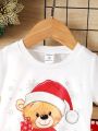 Baby Boy Christmas Print Tee & Shorts