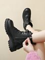 Ladies' Fashionable Lace-up Boots