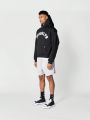 SUMWON Overhead Hoodie With Front Applique Print