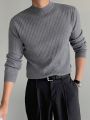 DAZY Men's Turtleneck Long Sleeve Sweater