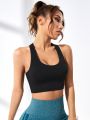 Yoga Basic Seamless Racer Back Sports Tank Top