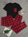 Women's Plaid Pajama Set