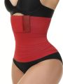 1pc Solid Color Magic Tape Waist Trainer