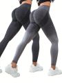 Yoga Basic Women's Gradient Sport Leggings