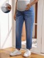 SHEIN Maternity Casual Over Bump Skinny Jeans