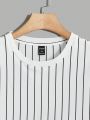 Manfinity Hypemode Men's Knit Casual Striped T-shirt