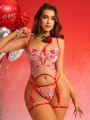 Sexy Lingerie Set Valentine'S Day Themed