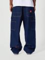 SUMWON Loose Fit Carpenter Jean