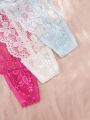 Women's Lace Patchwork Thongs