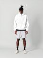 SUMWON Fleece Hoodie With Front Embroidery