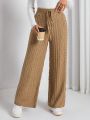 SHEIN Qutie Women's Drawstring Waist Sweater Pants