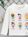 Baby Girl Cartoon Graphic Tee