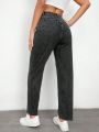 High Waist Mom Fit Jeans