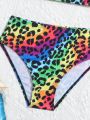 Girls' (little) Swimsuit Set, Random Printed Pattern