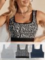 SHEIN 3pcs/set Women's Underwear Bra