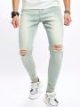 Men's Distressed Jeans