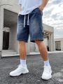 Manfinity Hypemode Men's Drawstring Denim Shorts