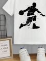 Toddler Boys' Character Printed Short Sleeve Round Neck T-shirt