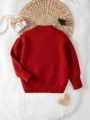 Toddler Girls' Rabbit Design Warm Sweater