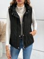 SHEIN Frenchy Women'S Vest Padded Jacket