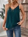 SHEIN Unity Women's Patchwork Lace Tank Top