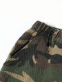 Teenage Boys' Camouflage Cargo Jeans