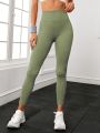 Wide Waistband Sports Leggings