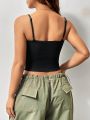 Solid Color Cropped Cami Top