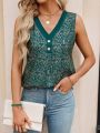 Women'S Printed V-Neck Camisole