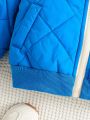 Baby Boy Zip Up Quilted Bomber Jacket