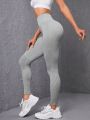 Yoga Basic High Waisted Striped And Printed Athletic Leggings