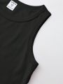 SHEIN Kids EVRYDAY Girls Solid Tank Top