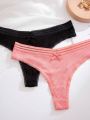 5pcs Women'S Thong Panties