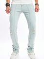 Men's Ripped Slim Fit Jeans