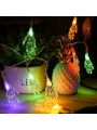 1.5m 10led 2aa Warm White/colorful Ghost Hand Shaped Halloween Decoration Light String For Indoor Decoration, Halloween/easter Festival/bar/shop Display, Powered By 5# Battery