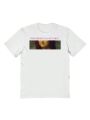 APOH Da Vinci Smile Mona Graphic White Unisex Cotton Short-Sleeve T-Shirt