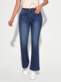 Women's Slim Fit Flared Jeans