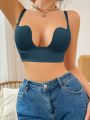 Women'S Solid Color Underwire Bra