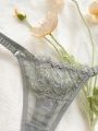 3pack Floral Lace Thong