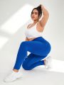 Yoga High Street Plus Size Women's Yoga Sports Leggings