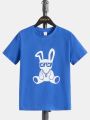 SHEIN Kids QTFun Boys Cartoon Graphic Tee