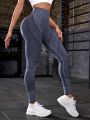 Wide Waistband Sports Leggings