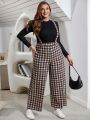 SHEIN Essnce Plus Size Women's Overalls