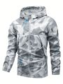 Men's Camouflage Hooded Sports Jacket