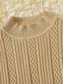 Young Boy Mock Neck Sweater