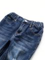 Boys' Ripped Jeans(Kid Size)