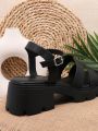 Women'S Black High Heeled Sandals For All Occasions