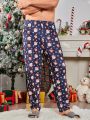 Men Christmas Print Sleep Pants