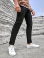 SHEIN Men Solid Skinny Jeans