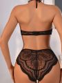 SHEIN Lace Sexy Lingerie Set For Women